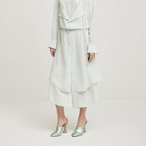 SOLD-- Sies Marjan Elisa Metallic Green Mules